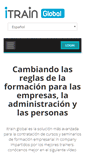 Mobile Screenshot of itrain-global.com
